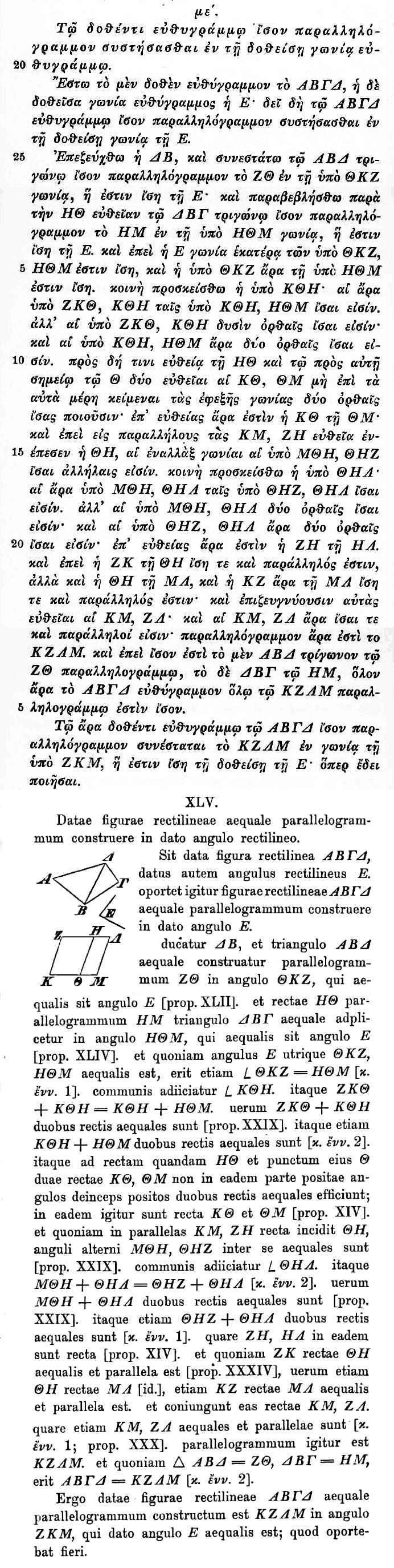 Euklid Stochicheia griechisch